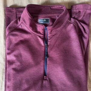 Bolle Men's Maroon Quarter Zip